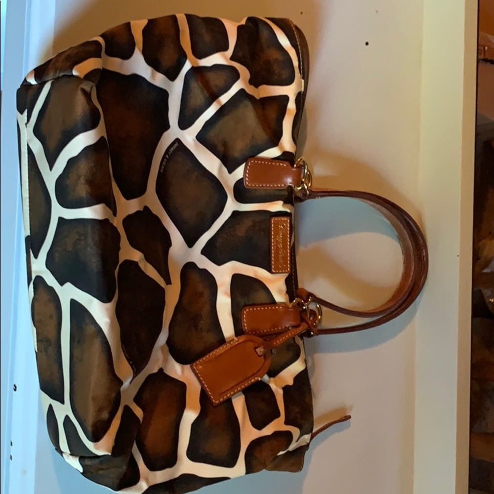 Dooney and Bourne Giraffe Print Bag